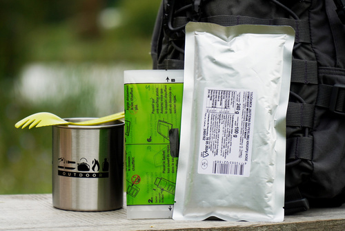 Kedainiu - Wojskowa racja żywnościowa MRE nr 01 - Gulasz wołowy z warzywami