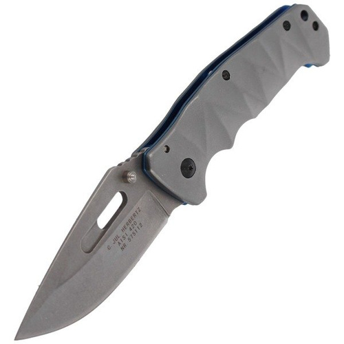 Herbertz - Nóż Clip Point Stone Wash Finish Folder - 575112