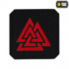 M-Tac - Квадратна нашивка Laser cut Valknut - Червоний / Чорний - 51162233