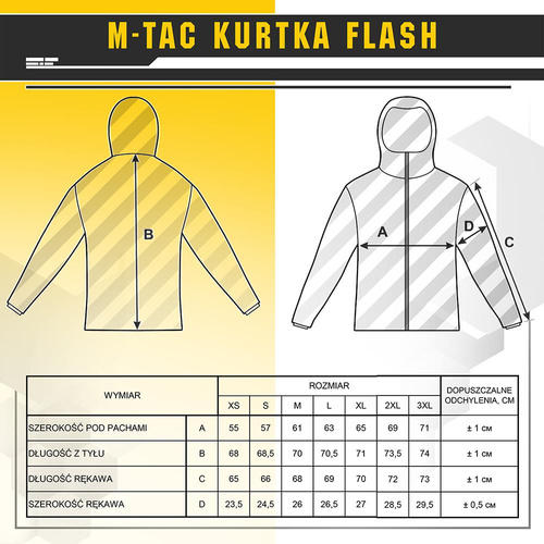 Куртка тактична M-Tac - Flash - чорний - 20479002