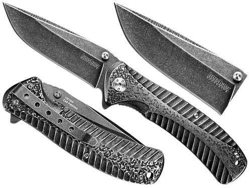 Kershaw - Стартовий ніж зі складним лезом - повністю металевий - 1301BW