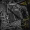 M-Tac - Тактичний жилет з кірасою QRS для носіння пластин - чорний - 10156002
