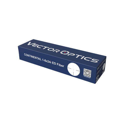 Vector Optics - LPVO Scope Continental x8 1-8x24i ED Fibre - SFP - VET-FDR - Чорний - SCOC-45