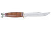 Ka-Bar 1226 - мисливський ніж Little Finn зі шкіряним руків'ям