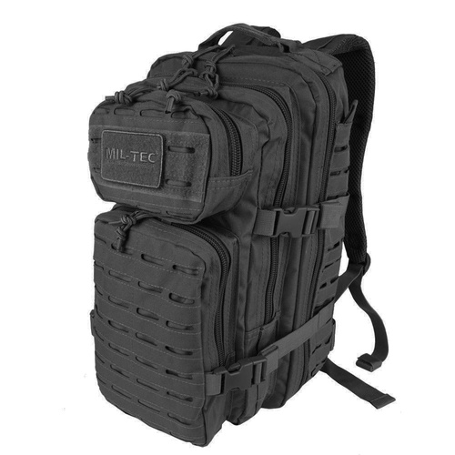 Mil-Tec - Рюкзак Small Assault Pack Laser Cut - Чорний- 14002602