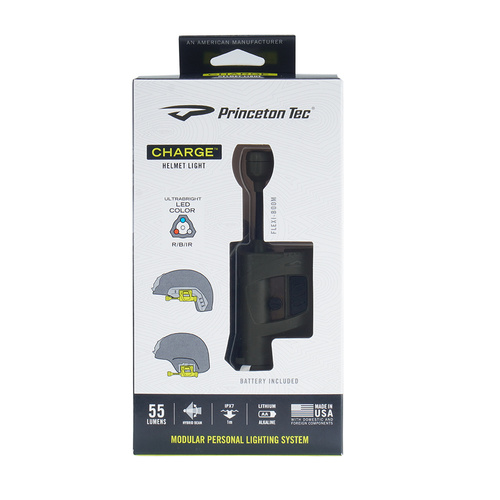 Princeton Tec - Ліхтар LED шолом Charge MPLS - 55 люмен - Red / Blue / IR - Olive Drab - C-RBI-OD
