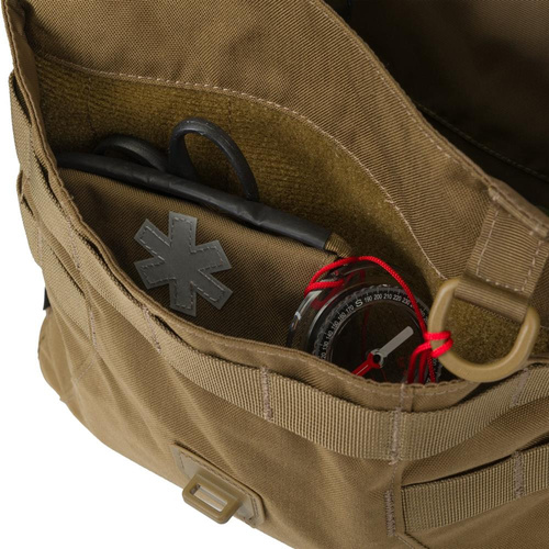 Helikon - Сумка на плече Bushcraft Haversack - 8 л - Земляний коричневий / глина - TB-HVS-CD-0A0BA