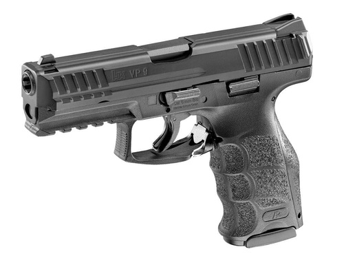 Umarex - Репліка пістолета Heckler &amp; Koch VP9 - Металевий затвор - Чорний - Пружина - 2.6124