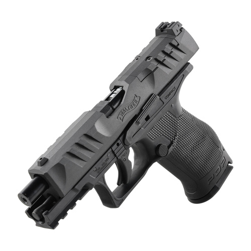 Umarex - Пневматичний пістолет Walther PDP Compact 4" 4,5 мм CO2 з червоною крапкою Umarex RDS Red Dot - BB - чорний - 5.8433-1
