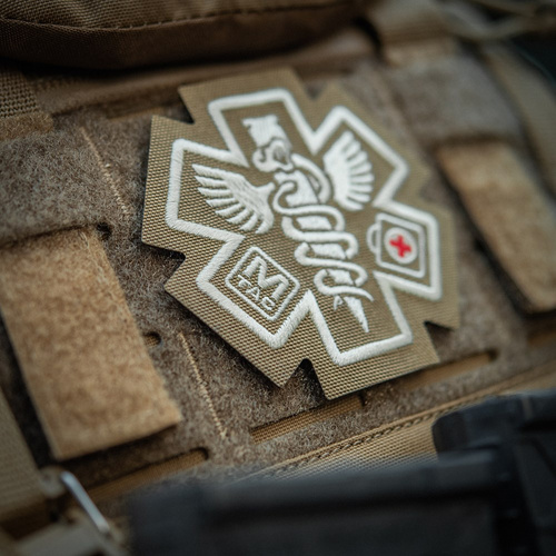 M-Tac - Медична нашивка з вишивкою Paramedic - Coyote - 51432005