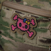 M-Tac - Нашивка Kitty Pink - Вишивка - Жовто-блакитний бант - Койот - 51393005