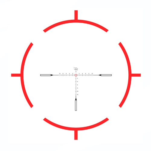 Vector Optics - Приціл оптичний LPVO Continental x10 ED RAR - 1-10x28 - 34 мм - чорний - SCFF-48