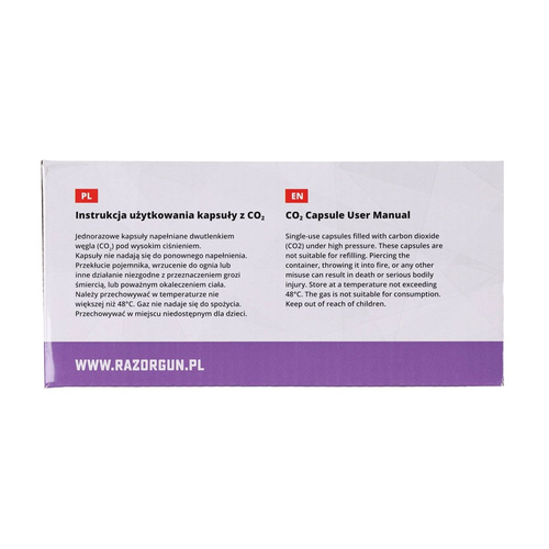 RazorGun - Капсула CO2 - 12 г - Сріблястий - 337-135