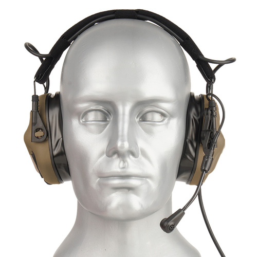 Earmor - M32 PLUS гарнітура - Coyote Brown - M32-CB (PLUS)