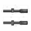 Vector Optics - Тактичний приціл Continental x6 - 1-6x24i - чорний - SCOC-44