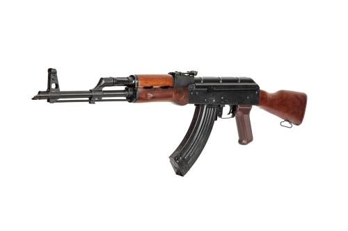 E&L - ASG репліка Електричний карабін ELAKM Essential - чорний/коричневий - EIL-01-031543