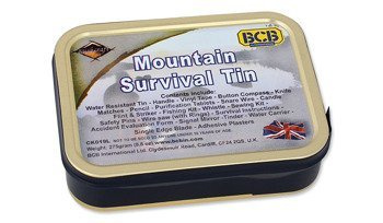 BCB - Набір для виживання Mountain Survival Tin - 22 шт - CK019L
