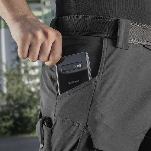 M-Tac - Тактичні шорти Rubicon Flex - 4-Way Stretch - YKK - Чорний - 20070002