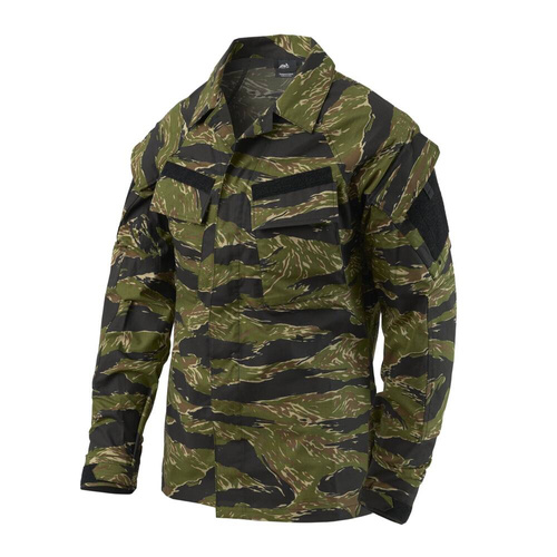 Helikon - Тактичний світшот Raid - Ріпстоп - 8 кишень - Tiger Stripe - BL-RAD-SP-62