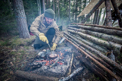 Helikon - Куртка Anorak Woodsman® - Taiga Green - KU-WDN-DC-09