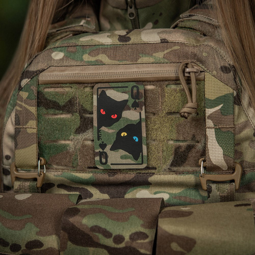 M-Tac - Нашивка "Пікова дама" - Cordura 500D - MultiCam/Black - 51362008