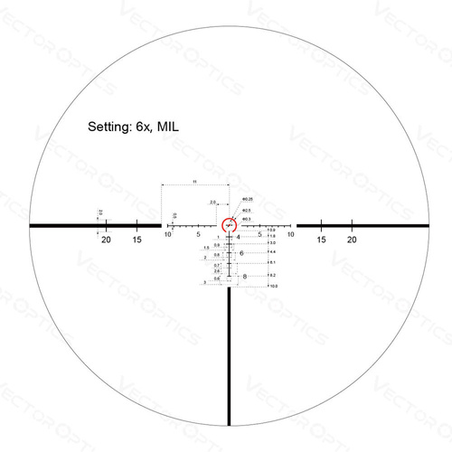 Vector Optics - Приціл Continental X6 1-6x24 SFP Tactical - 30 мм - FDE - SCOC-34