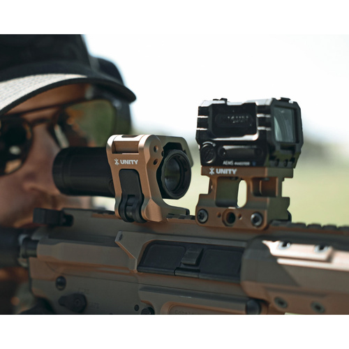 Unity Tactical - Кріплення для лупи FAST FTC Omni - QD - Чорний - FST-OMB