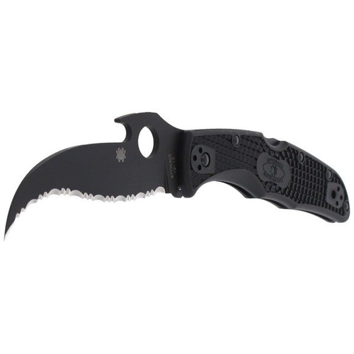 Складаний ніж Spyderco - Matriarch™ 2 FRN Emerson Opener з чорним лезом - C12SBBK2W