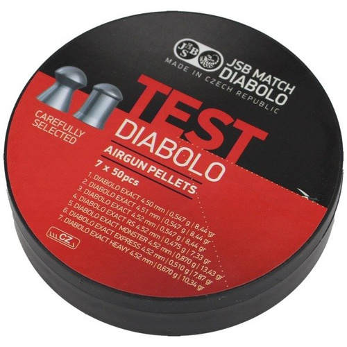 JSB - Diabolo Exact Test постріл у лобове скло - .177 - 7х50 шт. - 002003-350