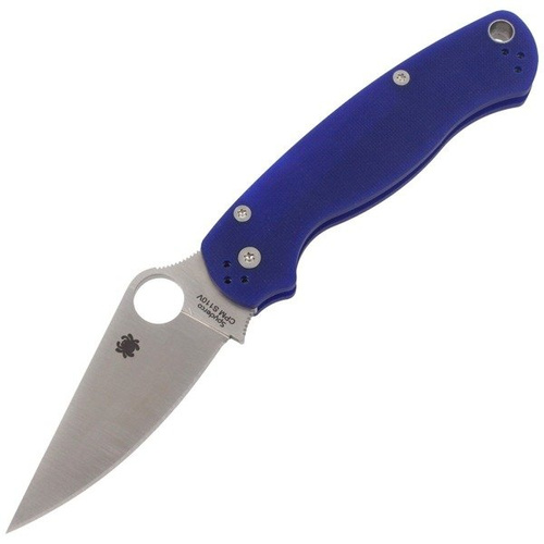 Складаний ніж Spyderco - Para Military™ 2 G-10 Dark Blue CPM S110V - C81GPDBL2 - Ножі зі складаним лезом