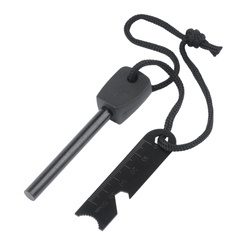 Fosco - Магнітна пускова бензопила з магнієвим вогнем Magnesium Fire Starter - чорна - 429746