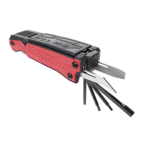 Birchwood - Мультитул для AR-15 - 17 в 1 - Червоний - BC-ARMT