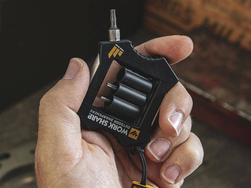 Work Sharp - Мікроточилка для ножів з набором насадок - чорна - WSEDCMCR-I