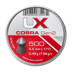 UX - Diabolo Pellets Cobra gen 2 - 4,5 мм - 500 штук - 4.1927