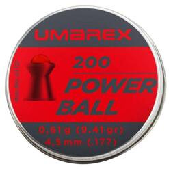 Umarex - Пулі для пневматичної гвинтівки Powerball - 4,5 мм - 200 шт. - 4.1721