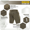 M-Tac - Тактичні шорти Rubicon Flex - 4-Way Stretch - YKK - Dark Olive - 20070048
