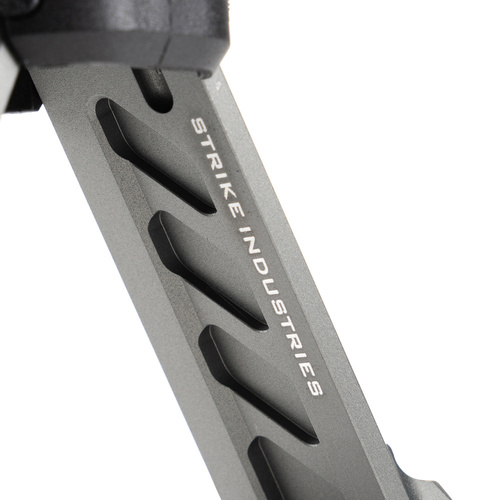 Strike Industries - Передня рукоятка з сошкою Strike - чорна - SI-AR-AL-BIPOD-GY - SI-AR-AL-BIPOD-GY