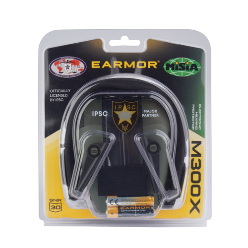 Earmor - Активні протишумові навушники M300X - Foliage Green - M300X-FG 