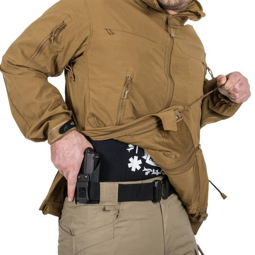Helikon - Куртка Cougar® QSA™ + HID™ - Soft Shell Windblocker - Coyote - KU-CGR-SM-11