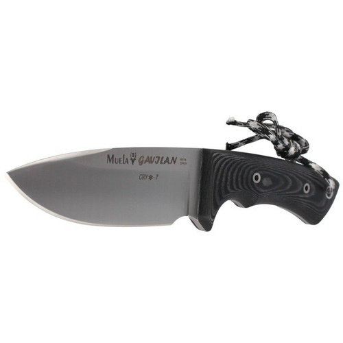 Muela - Nóż Full Tang Micarta Black 130 мм - GAVILAN-M