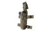 GFC Tactical - Кобура на стегно з магазином - нейлон - оливковий - GFT-29-000235