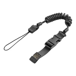 Cetacea Tactical - Повідець для знаряддя Basic Belt Loop Pistol Lanyard - Czarny - TA-PRL1B-BLK