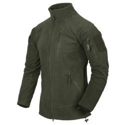 Helikon - Толстовка флісова Alpha Tactical Grid Fleece - Olive Green - BL-ALT-FG-02