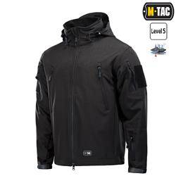 M-Tac - Куртка Softshell з флісовою підкладкою - чорна - MTC-SJWL-BK