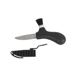 Morakniv - Ніж туристичний Karl-Johan Mushroom Knife - чорний - NZ-KJM-SS-25