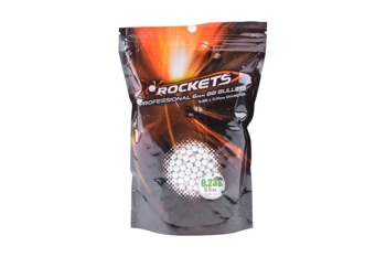 Rockets - Кулі для реплік ASG Professional 0,23г - 6мм - 2200 куль - Білі - ROC-16-002046