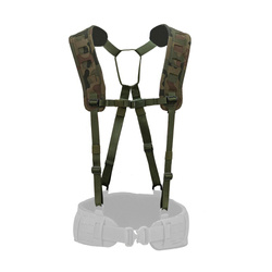 Templars Gear - Підтяжки тактичні X-Harness 4-точкові - MOLLE - Лісова пантера / Wz. 93 / PL Woodland - TG-X-HAR-WZ93