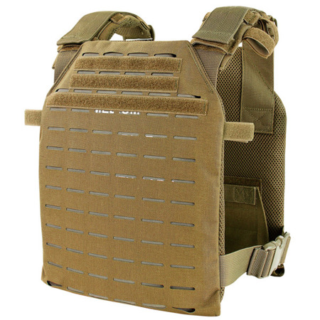 Condor - Lekka kamizelka taktyczna Sentry Plate Carrier LCS - Laser Cut - Coyote Brown - 201068-498 - Модульні жилети