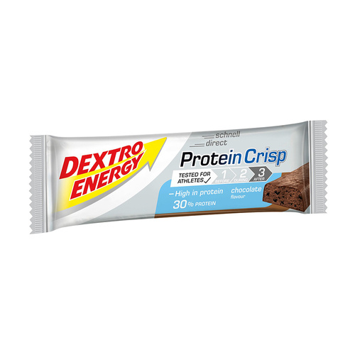 Dextro Energy - Протеїновий батончик Protein Crisp - Шоколадний - 50 г - DE71 - Сухі пайки