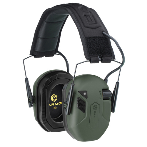 Earmor - Активні протишумові навушники M300T - NRR 23 дБ - Bluetooth 5.4 - Foliage Green - M300T-FG -  Активні навушники